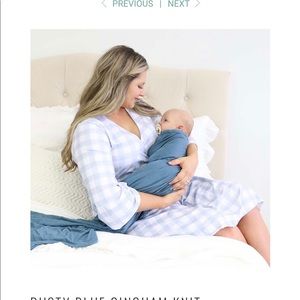 Caden Lane Maternity Robe and Swaddle